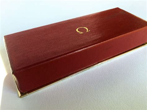 omega watches box|omega watch box vintage.